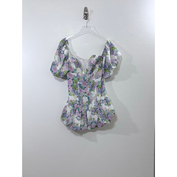 For Love & Lemons Alice Mini Dress Size Medium Size M - Picture 12 of 13